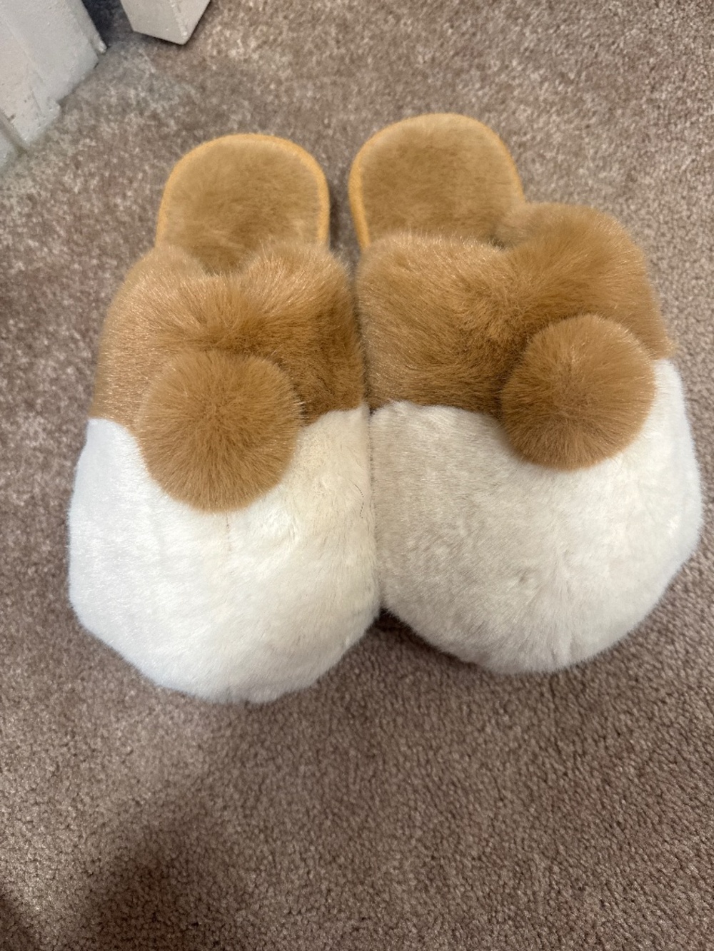 Corgi butt slippers
